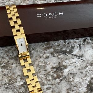 Coach Gold Tone Watch